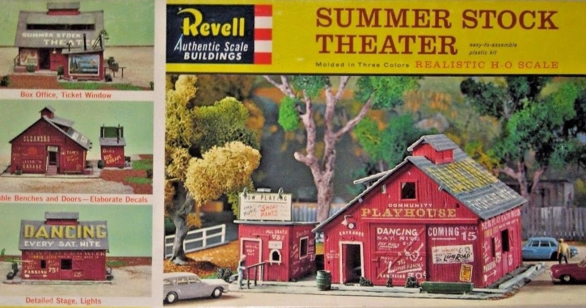 Bahnbauten H0/TT/N Summer Stock Theatre