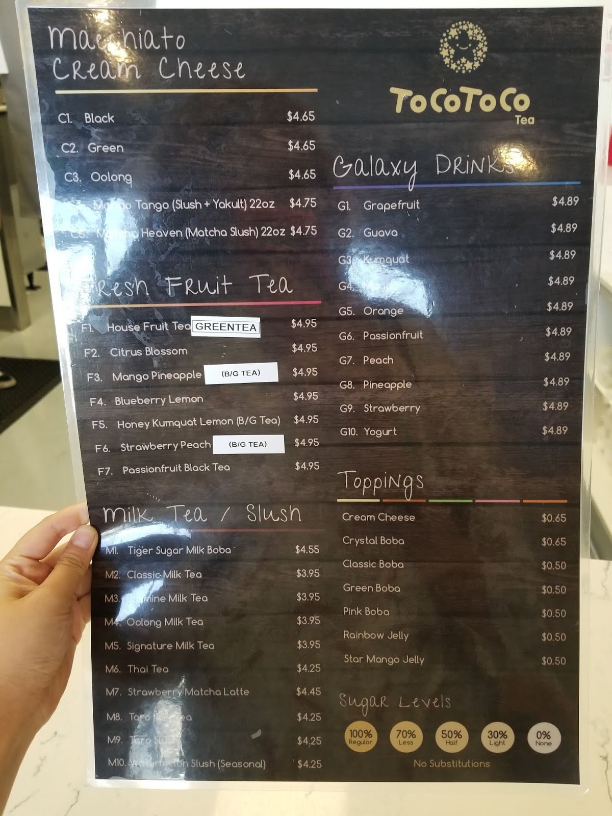 Sick of Boba Balls? Get BOBA NOODLES In Your Drink! Tocotoco Garden Grove