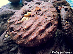 Zdrowe ciasteczka czekoladowe