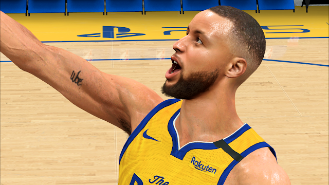 Stephen Curry Cyberface, Bald Hair and Body Model (current look) by ...