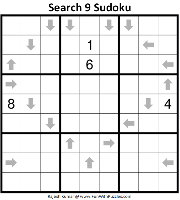 Search 9 Sudoku Puzzle (Fun With Sudoku #311)