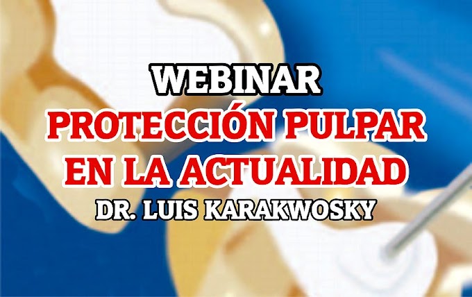 WEBINAR: PROTECCIÓN PULPAR en la Actualidad - Dr. Luis Karakwosky