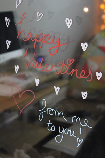 valentines window art ideas