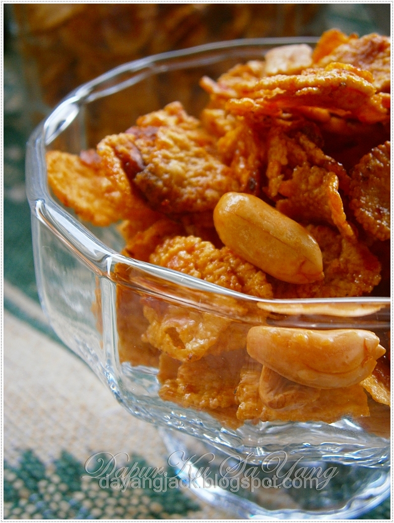 DapurKu SaYang: Cornflake Madu Pedas Rangup