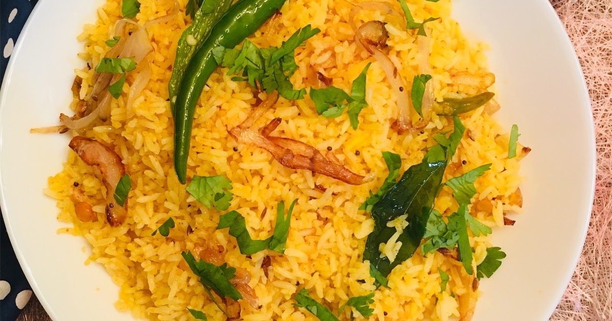 Spicy Onion Rice From Sushma's Kitchen