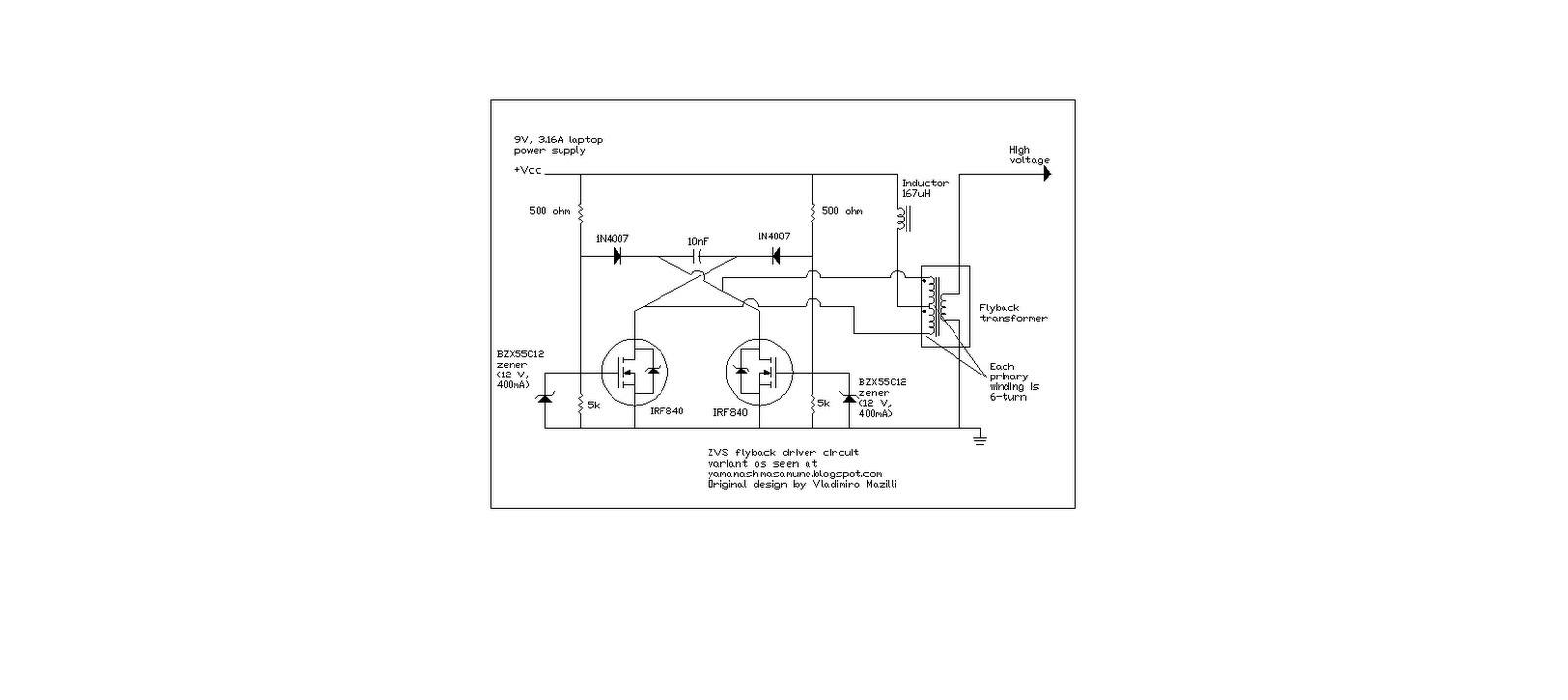 THORPNICS: Zero voltage switching (ZVS) technique.