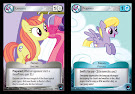 My Little Pony White Unicorn, Blue Pegasus Token High Magic CCG Card