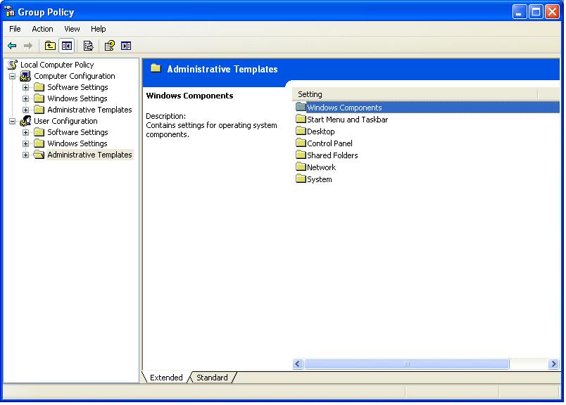 Open computer configuration. C user configuration. C user configuration. Setting name. C user configuration.