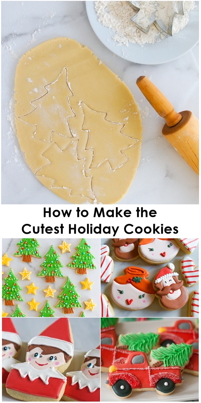 How to Make the Cutest Holiday Decorated Cookies