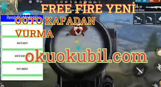 Free fire 1.48.4 Otomatik Kafadan Vuruş v3 headshot Hack Mod APK İndir 2020