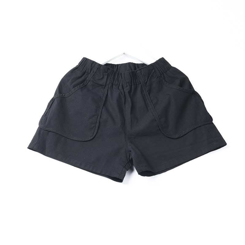 Quần Shorts Trẻ Em Khaki Lưng Thun Trơn – GUANGZHOU 158360