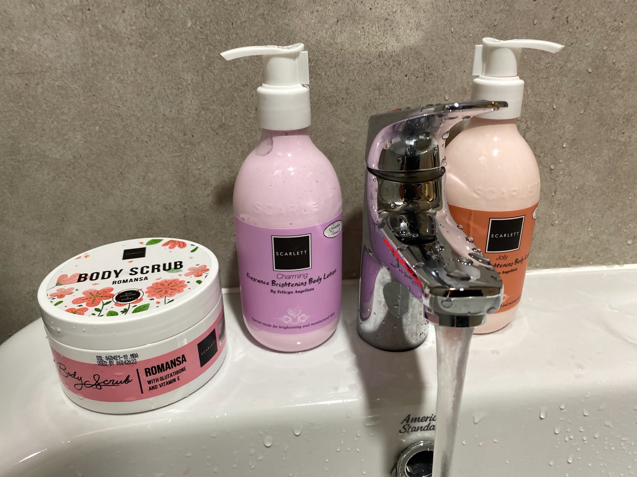 Beauty Blogger Medan Scarlett Fragrance Body Lotion dan Scarlett Body