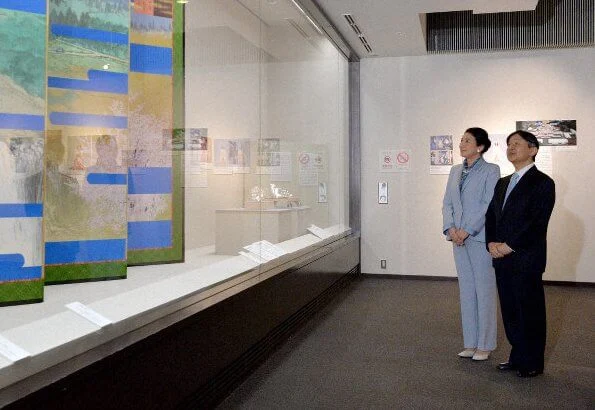 Naruhito and Masako visited the special exhibition Entering the New Reign of Reiwa Era at the Museum of the Imperial Collections