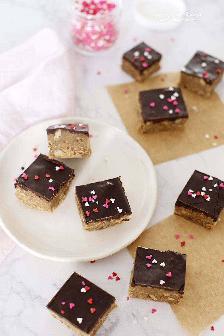 Guilt-Free Butter Crunch Snack Bars (adapted from the Eat What You Love Cookbook)