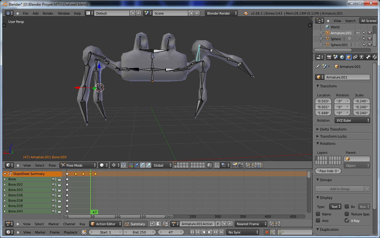 Blender Tutorial Basic Animation Pada Blender [part 1]