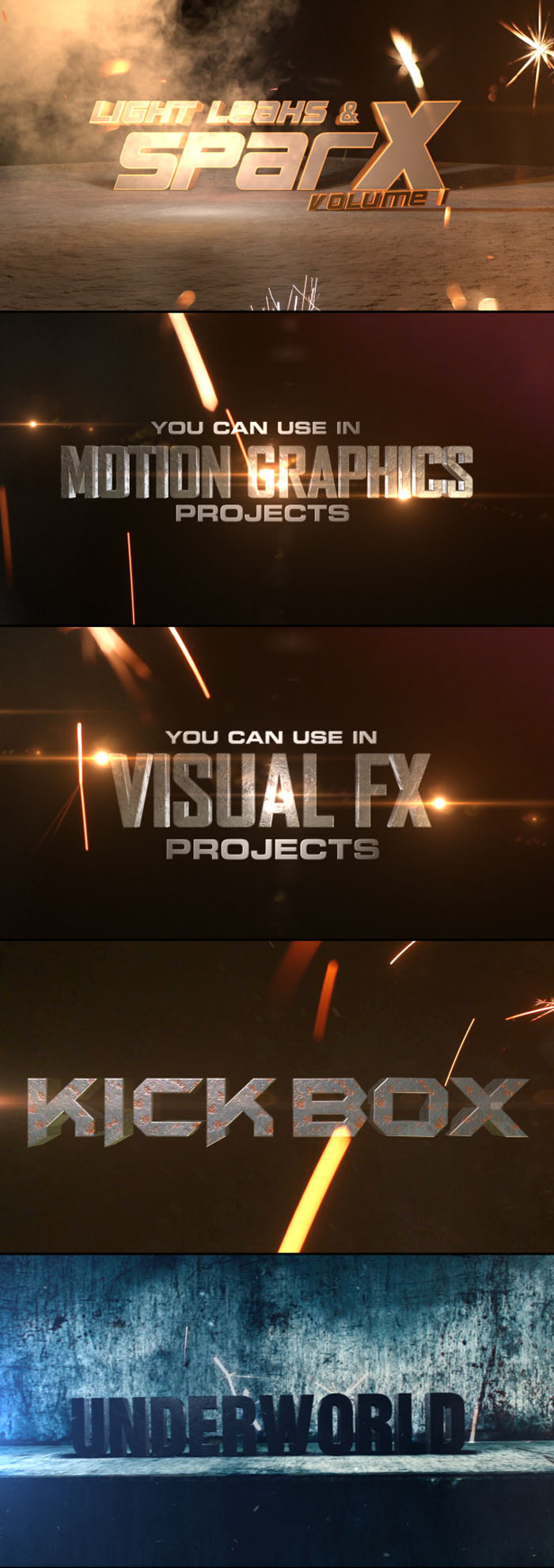 Videohive - Light Leaks and Sparks Vol-1 Light Leaks and Sparks Vol-1