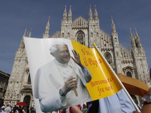 Papa Benedetto XVI a Milano