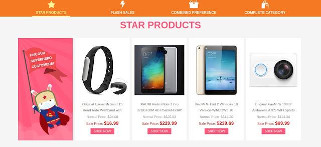 Promozione Xiaomi Fans su Gearbest