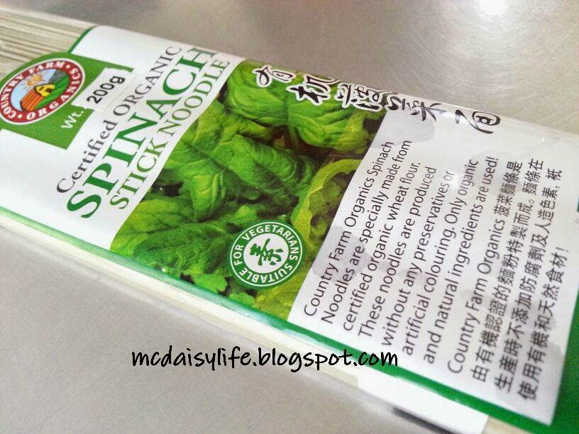 Simply Daisy Healthy Organic Spinach Noodle 27.05.2014