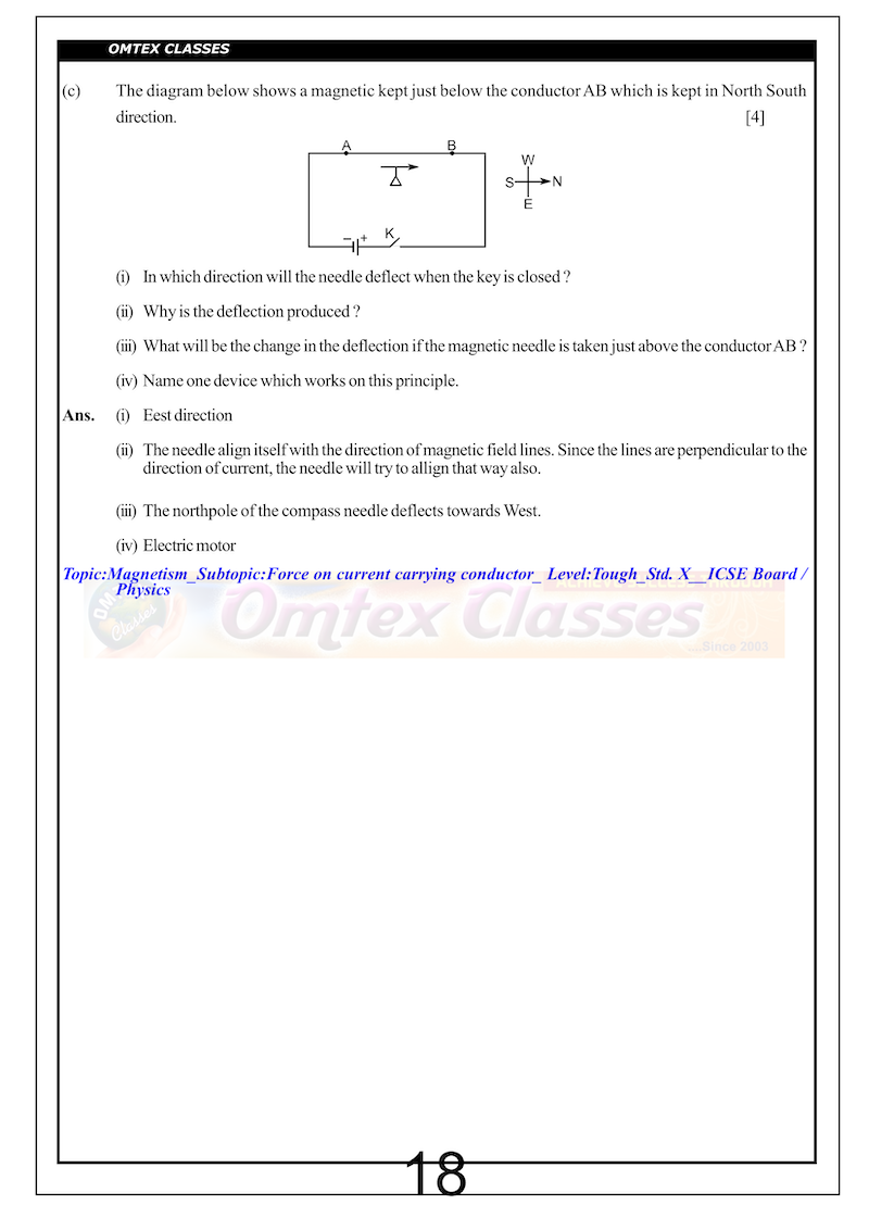 X_ICSE Board_Official_Physics (Science Paper-1)__Solutions_[05.03.2019]