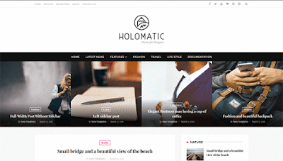 Holomatic Responsive Blogger Template Holomatic Responsive Blogger Template