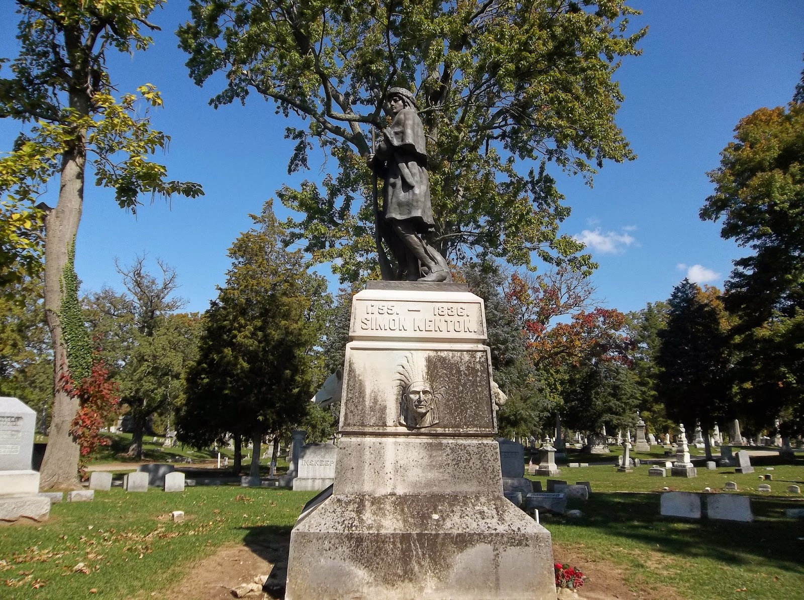 Travels of a Hobgoblin Taphophile Simon Kenton Oak dale Cemetery
