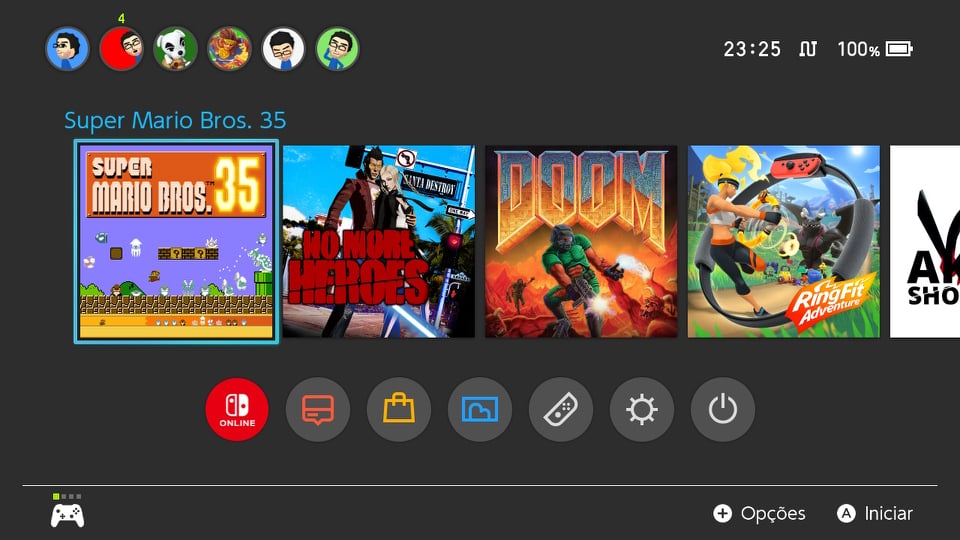 Nintendo Switch recebe atualização de sistema (versão 11.0.0); suporte a  português brasileiro é adicionado - Nintendo Blast