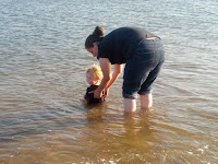 Duncan at the Beach