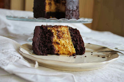 Receta Layer cake de chocolate_Receta layer cake de naranja_receta orange curd