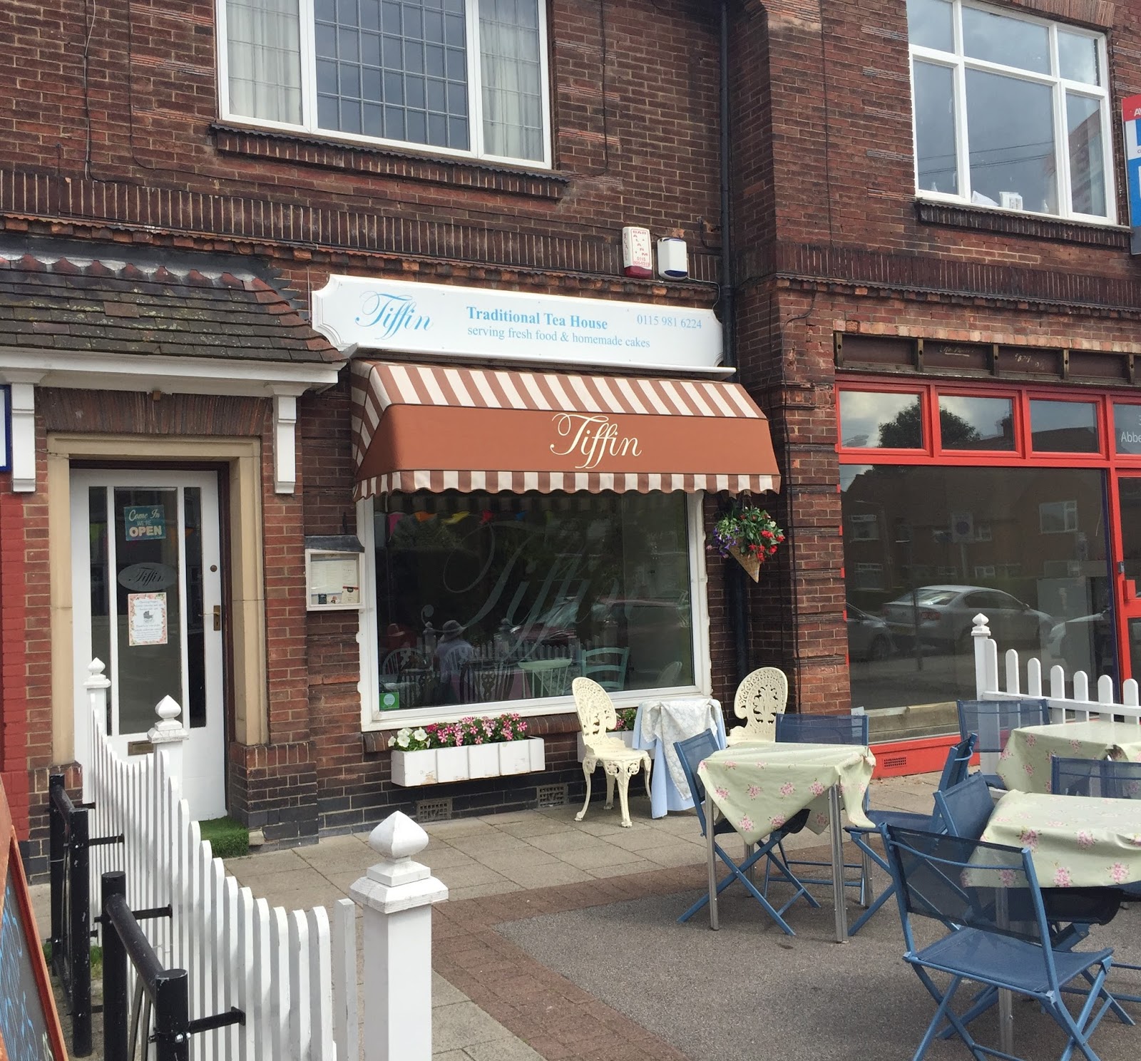 Afternoon Tea at Tiffin Tea House, West Bridgford, Nottingham