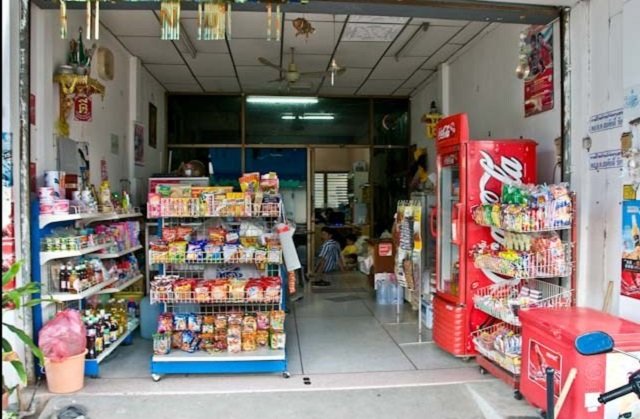 Desain Toko Kelontong Minimalis Unik