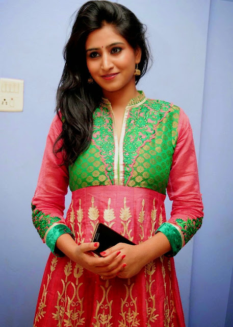TV Actress Varshini Sounderajan Latest Pics In Red Dress 31