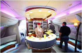 Emirates A380 Bar