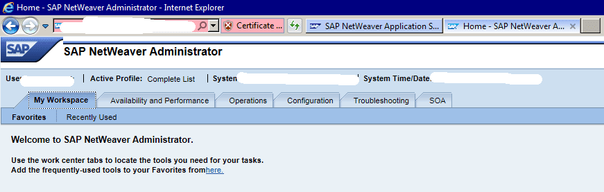 Exporting and Installing the SSL Certificate in SAP Identity Management