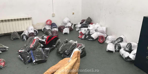 Bunuri în valoare de peste 300. 000 lei, susceptibile a fi contrafăcute, confiscate de polițiștii de frontieră din P.T.F. Giurgiu şi P.T.F. Calafat