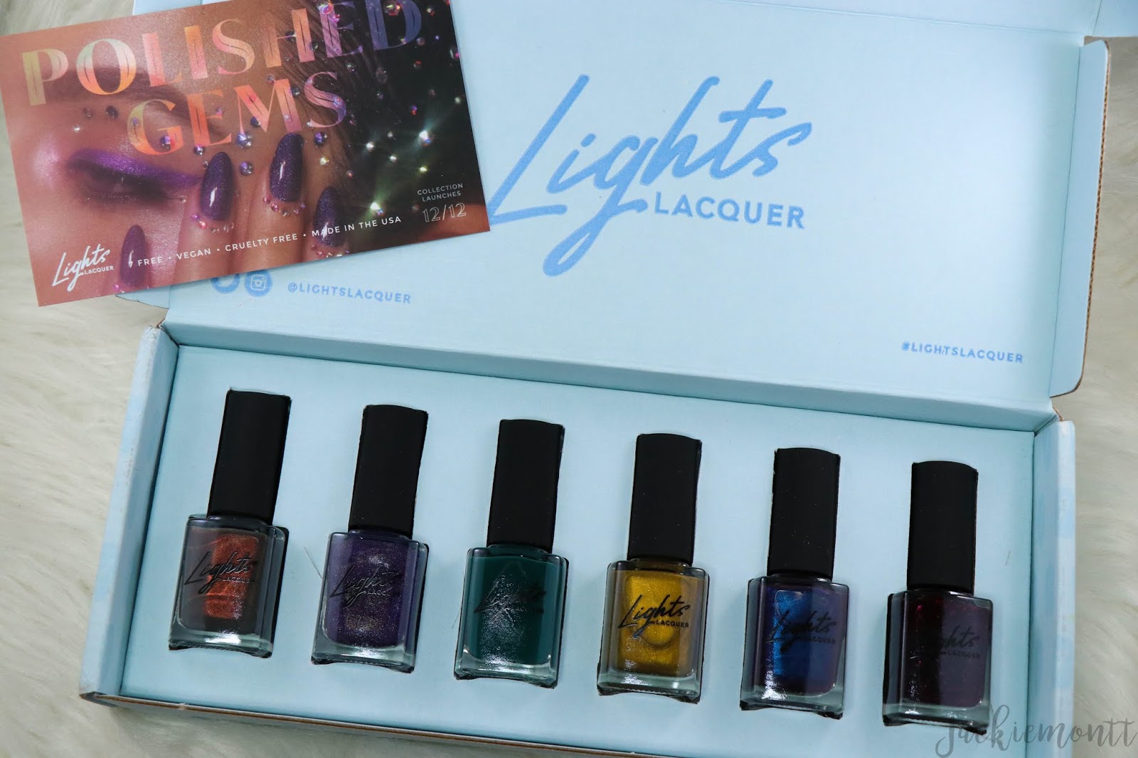 Lights Lacquer Polished Gems Collection Swatches & Review [Winter 2019