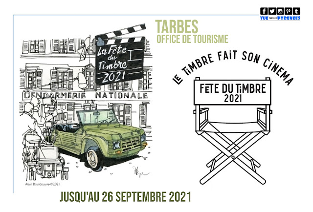 Fête du timbre 2021 à Tarbes