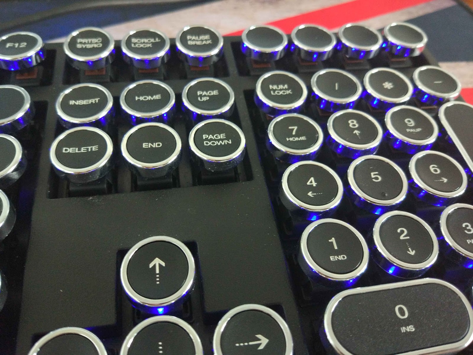 Altkey Retro Vintage classical typewriter Punk keycaps for Cherry mx