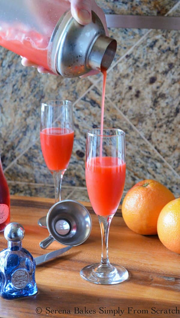 Strawberry Grapefruit Mimosas Serena Bakes Simply From Scratch