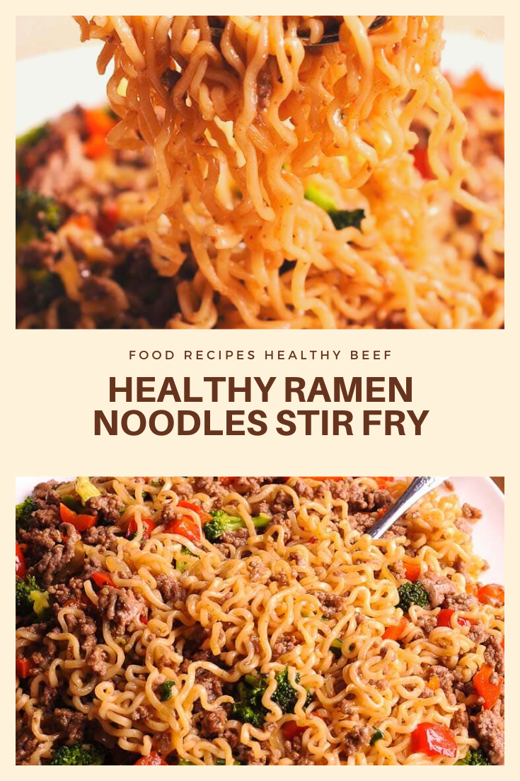 HEALTHY RAMEN NOODLES STIR FRY
