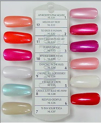 Timtam: OPI Greek Isles Collection ~ Spring 2004