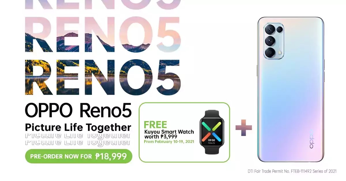 OPPO Reno5 4G and Reno5 5G Now Official in the Philippines! - Vimarsana News