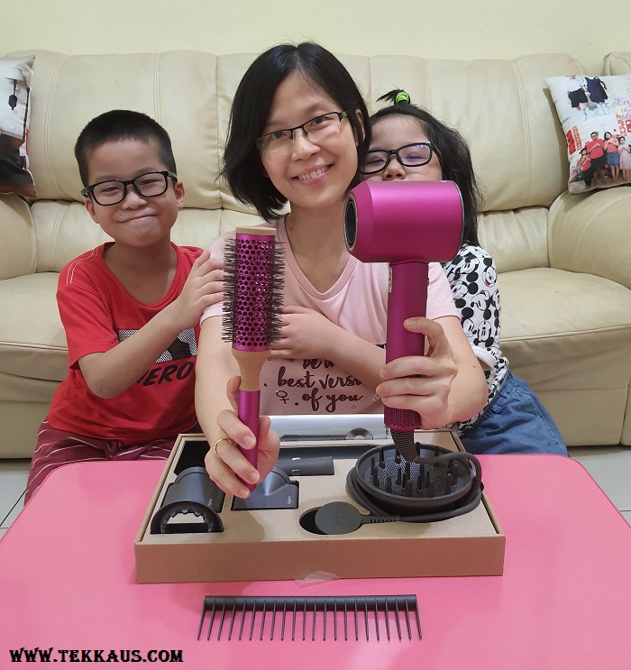 Supersonic Hair Dryer For Mother's Gift | Tekkaus® | Malaysia Lifestyle Blogger | Influencer