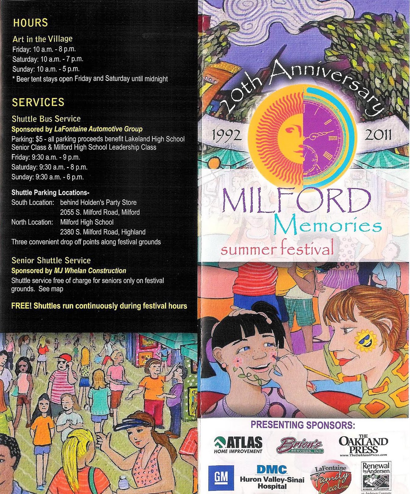 Donna Pellegata ArtQwerks Art Blog Milford Memories 2011 Brochure