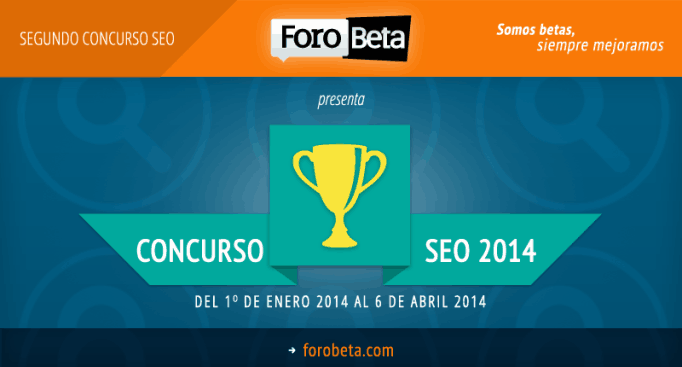 Concurso SEO de ForoBeta 2014 - Seovolución