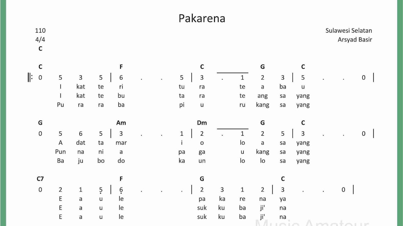 Not Angka Satu Nusa Satu Bangsa Dalam
