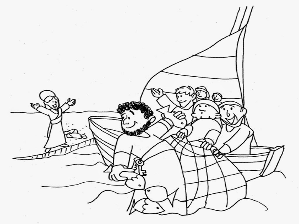 Jesus Fisher Of Men Coloring Page jesus-fisher-of-men-coloring-page