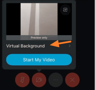 cara menggunakan virtual background webex meeting
