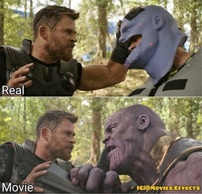 Thor vs Thanos