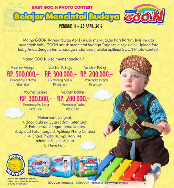 BABY GOO.N PHOTO CONTEST - Belajar Mencintai Budaya BABY GOO.N PHOTO CONTEST - Belajar Mencintai Budaya